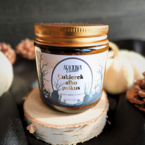 cukierek albo psikus świeca colorfull mała