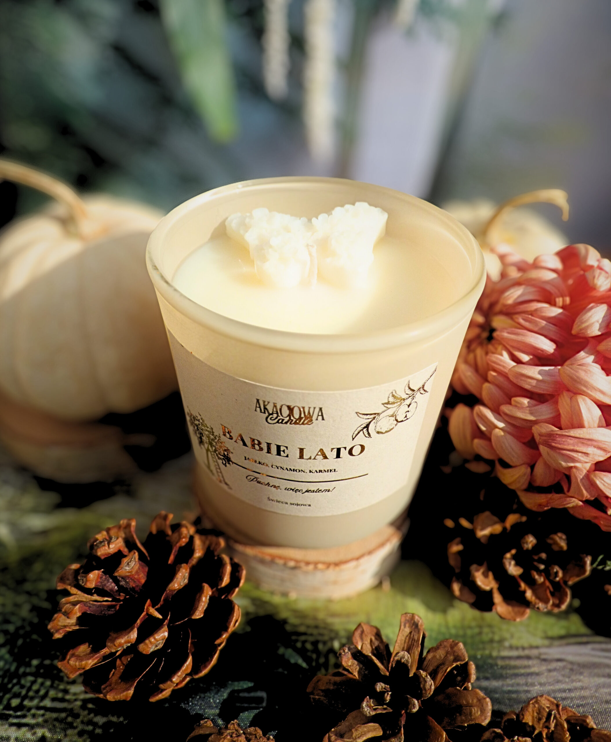 babie lato świeca premium babie lato świeca premium