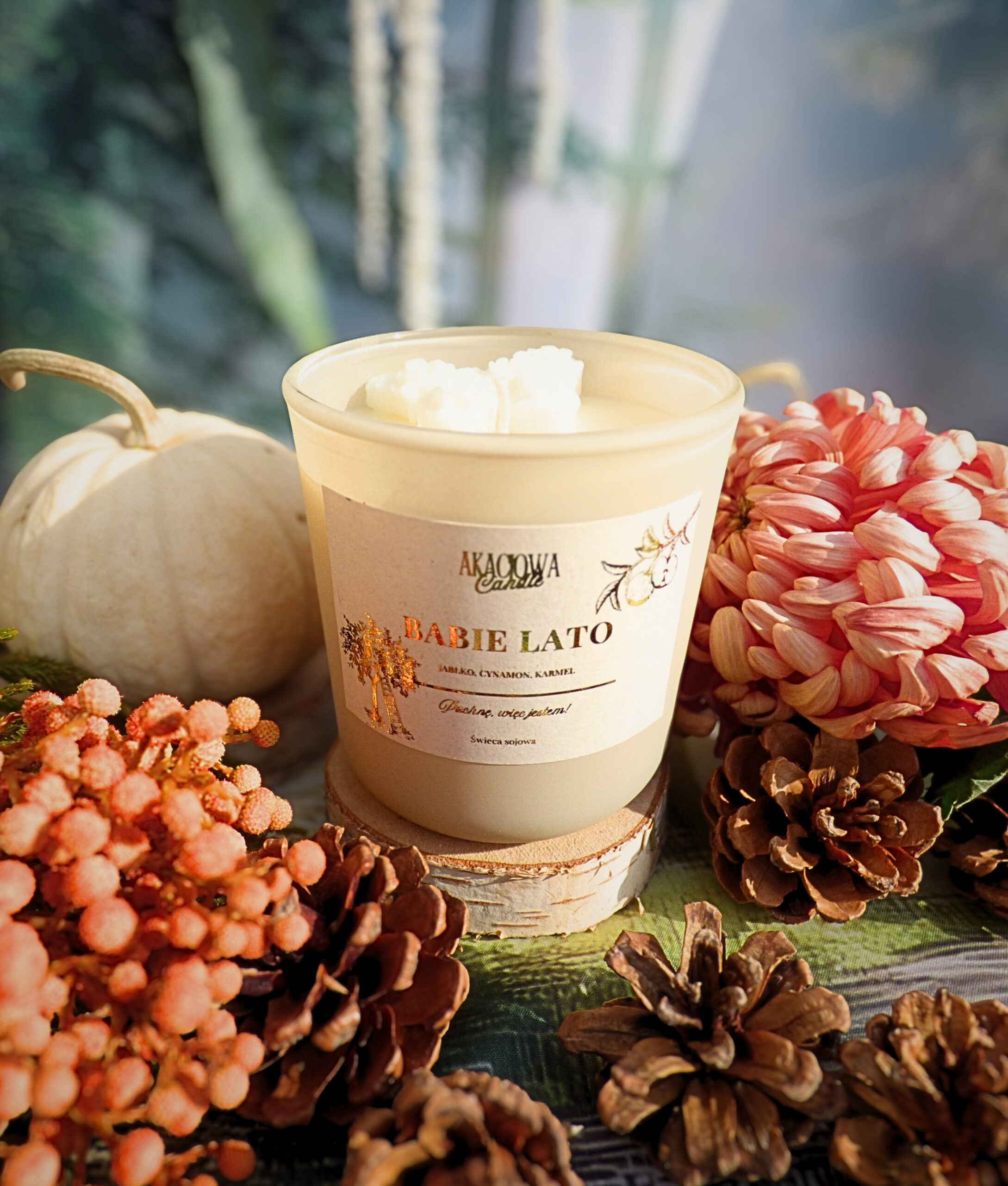 babie lato świeca premium babie lato świeca premium