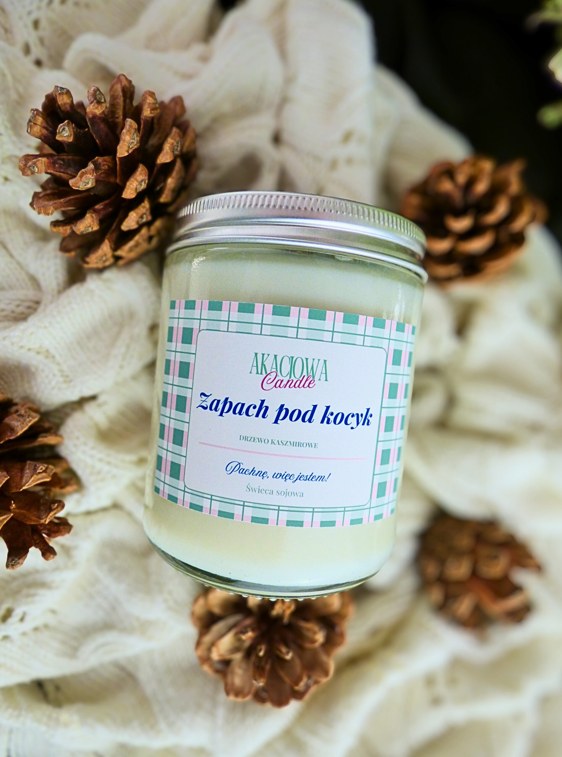 zapach pod kocyk świeca colorfull duża zapach pod kocyk świeca colorfull duża