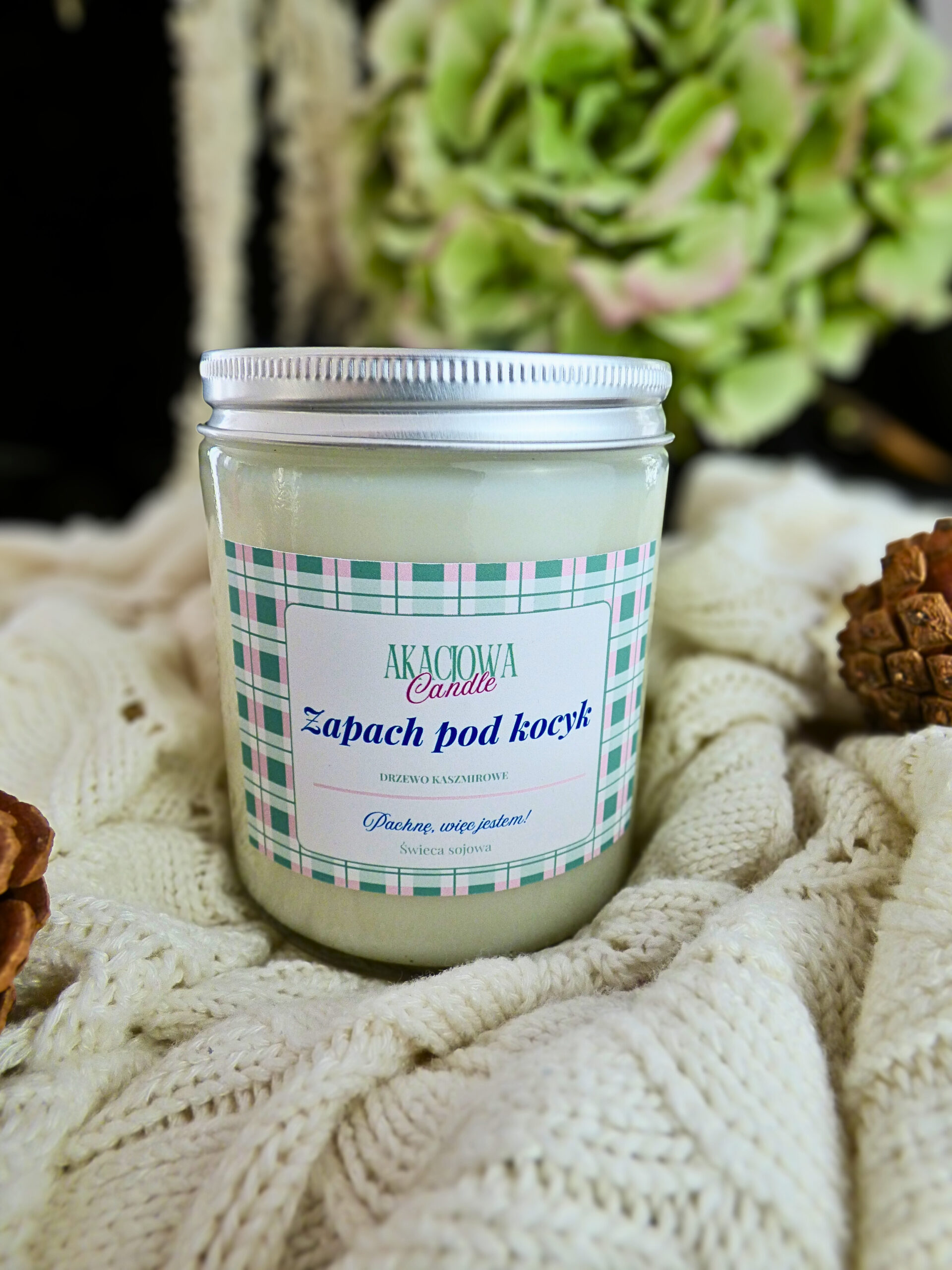 zapach pod kocyk świeca colorfull duża zapach pod kocyk świeca colorfull duża