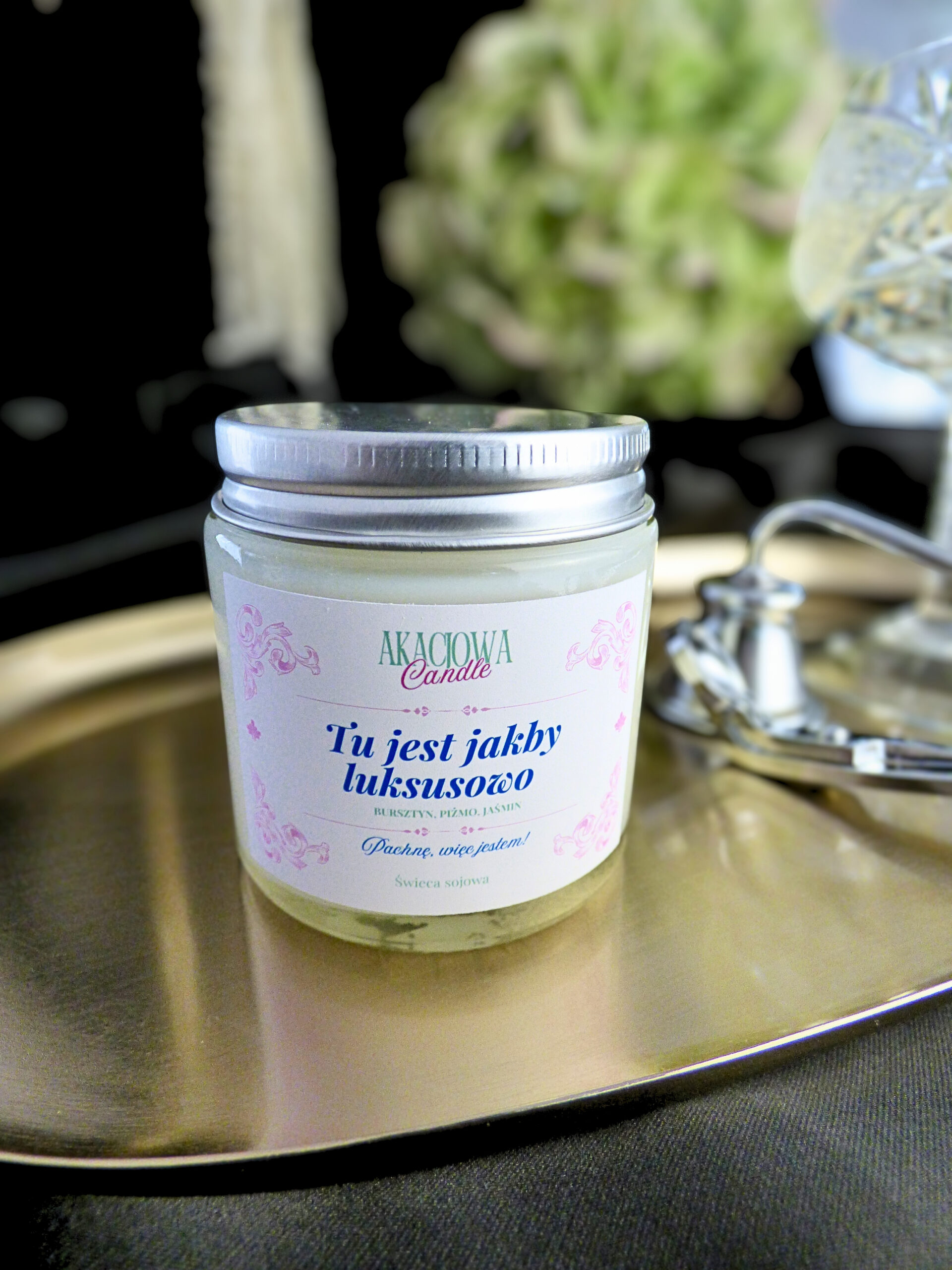 tu jest jakby luksusowo świeca colorfull mała tu jest jakby luksusowo świeca colorfull mała