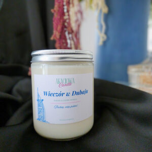 wieczÓr w dubaju świeca sojowa colorfull duża